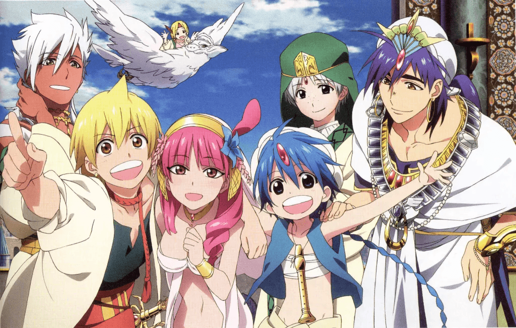 Top 10 Anime Like Magi